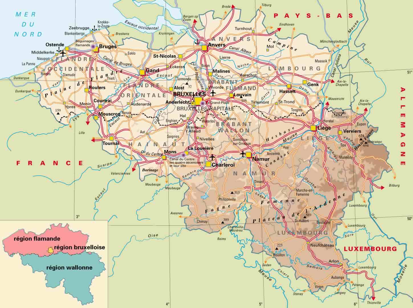 maps-of-belgium-detailed-map-of-belgium-in-english-tourist-map-of-belgium-road-map-of
