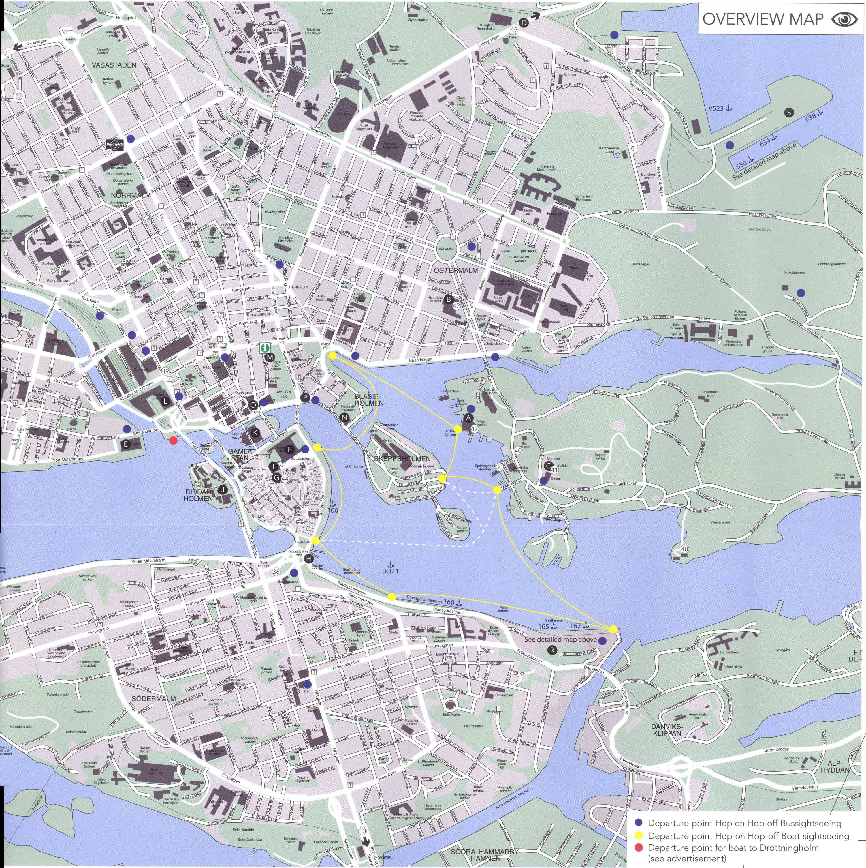 Maps Of Stockholm Detailed Map Of Stockholm In English Maps Of 